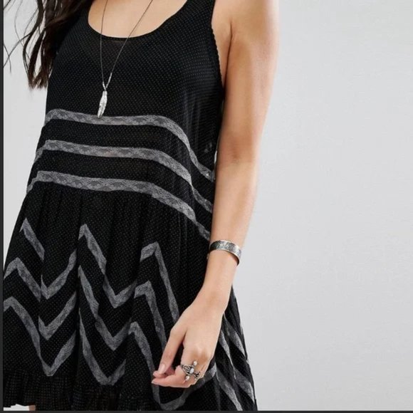 Intimately FREE PEOPLE Voile Trapeze Slip Dress Small - Picture 3 of 7